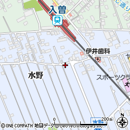 埼玉県狭山市水野577周辺の地図