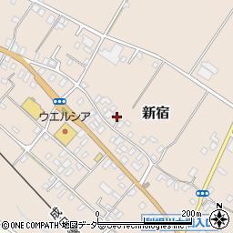 千葉県香取郡東庄町新宿1182-2周辺の地図