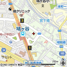 セブンイレブン鳩ヶ谷坂下１丁目店周辺の地図