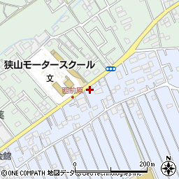 埼玉県狭山市水野837周辺の地図