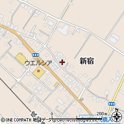 千葉県香取郡東庄町新宿1182周辺の地図