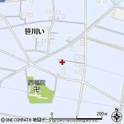 千葉県香取郡東庄町笹川い2253周辺の地図
