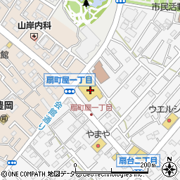 ヨークマート入間扇台店周辺の地図