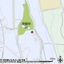 山梨県北杜市高根町村山西割743周辺の地図