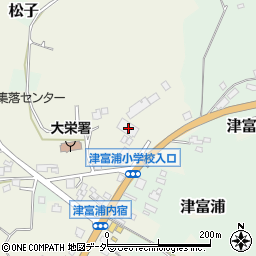 千葉県成田市津富浦1093-2周辺の地図