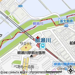 セブンイレブン志木柳瀬川駅前店周辺の地図