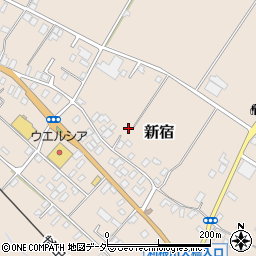 千葉県香取郡東庄町新宿1180周辺の地図