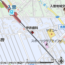 埼玉県狭山市水野536周辺の地図