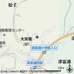 千葉県成田市津富浦1092周辺の地図