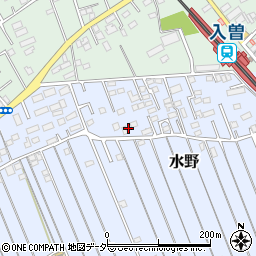 埼玉県狭山市水野653周辺の地図