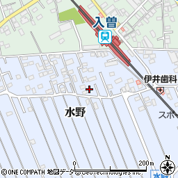 埼玉県狭山市水野589周辺の地図
