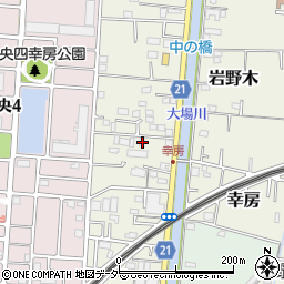 埼玉県三郷市幸房703周辺の地図
