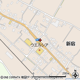 千葉県香取郡東庄町新宿1213周辺の地図