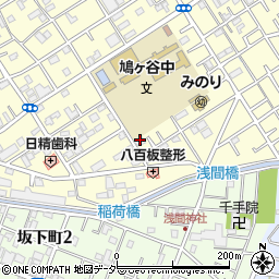 埼玉県川口市鳩ヶ谷本町4丁目周辺の地図