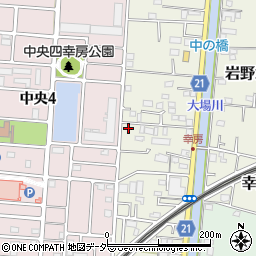 埼玉県三郷市幸房698周辺の地図