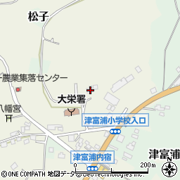 千葉県成田市津富浦1108周辺の地図