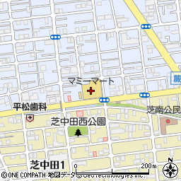マミーマート川口芝店周辺の地図