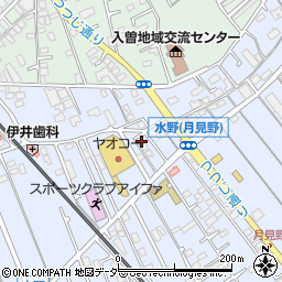 埼玉県狭山市水野462周辺の地図