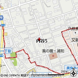 埼玉オートパーツ戸田営業所周辺の地図