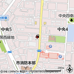 ＥＮＥＯＳ三郷中央ＳＳ周辺の地図