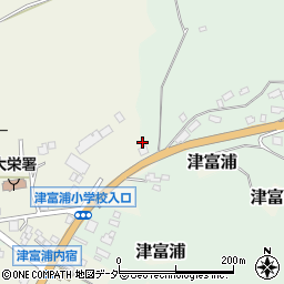 千葉県成田市津富浦475周辺の地図