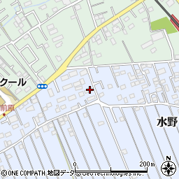 埼玉県狭山市水野702周辺の地図