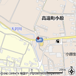 長野県伊那市高遠町小原304-1周辺の地図