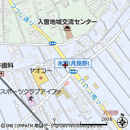埼玉県狭山市水野439周辺の地図