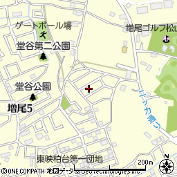 千葉県柏市増尾1042周辺の地図