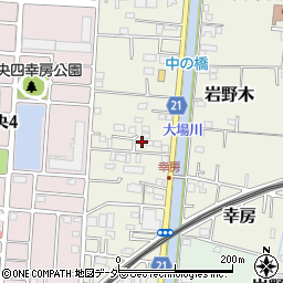 埼玉県三郷市幸房648周辺の地図
