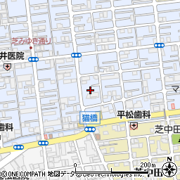 埼玉県川口市芝2丁目2周辺の地図