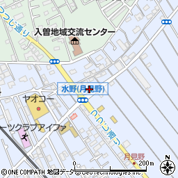 埼玉県狭山市水野430周辺の地図