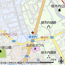 千葉県松戸市根木内26周辺の地図