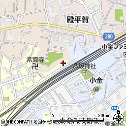 千葉県松戸市新松戸1丁目5周辺の地図