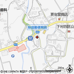 秋田郵便局周辺の地図
