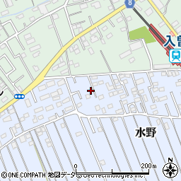 埼玉県狭山市水野666周辺の地図