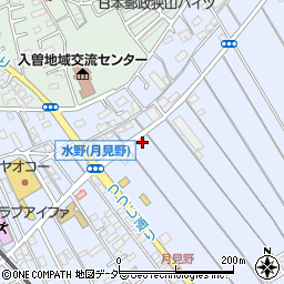 埼玉県狭山市水野408周辺の地図
