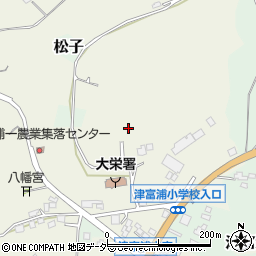 千葉県成田市津富浦1109周辺の地図