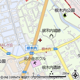 千葉県松戸市根木内17周辺の地図