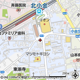 マツモトキヨシ小金店周辺の地図