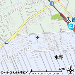 埼玉県狭山市水野652周辺の地図
