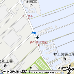 協同建設株式会社　三芳営業所周辺の地図