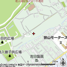 埼玉県狭山市南入曽847周辺の地図