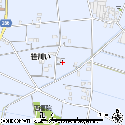 千葉県香取郡東庄町笹川い2225周辺の地図