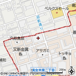株式会社兼子埼玉戸田営業所周辺の地図