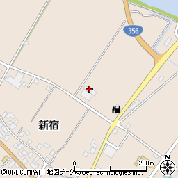 新宿営農組合周辺の地図
