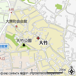 埼玉県川口市大竹周辺の地図