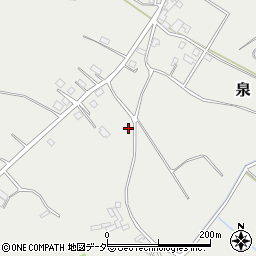 千葉県柏市泉2048-1周辺の地図
