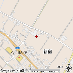 千葉県香取郡東庄町新宿1416周辺の地図