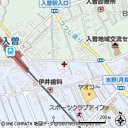 埼玉県狭山市水野483周辺の地図